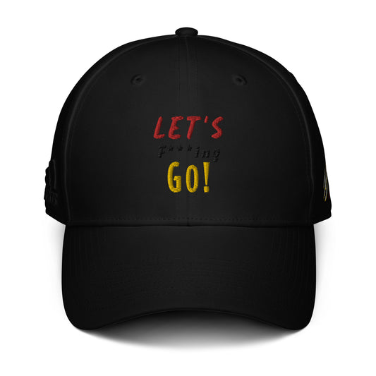 LIMITED TIME ONLY! Deadpool & The Wolverine Quote Let's Go! Embroidered adidas Dad Hat