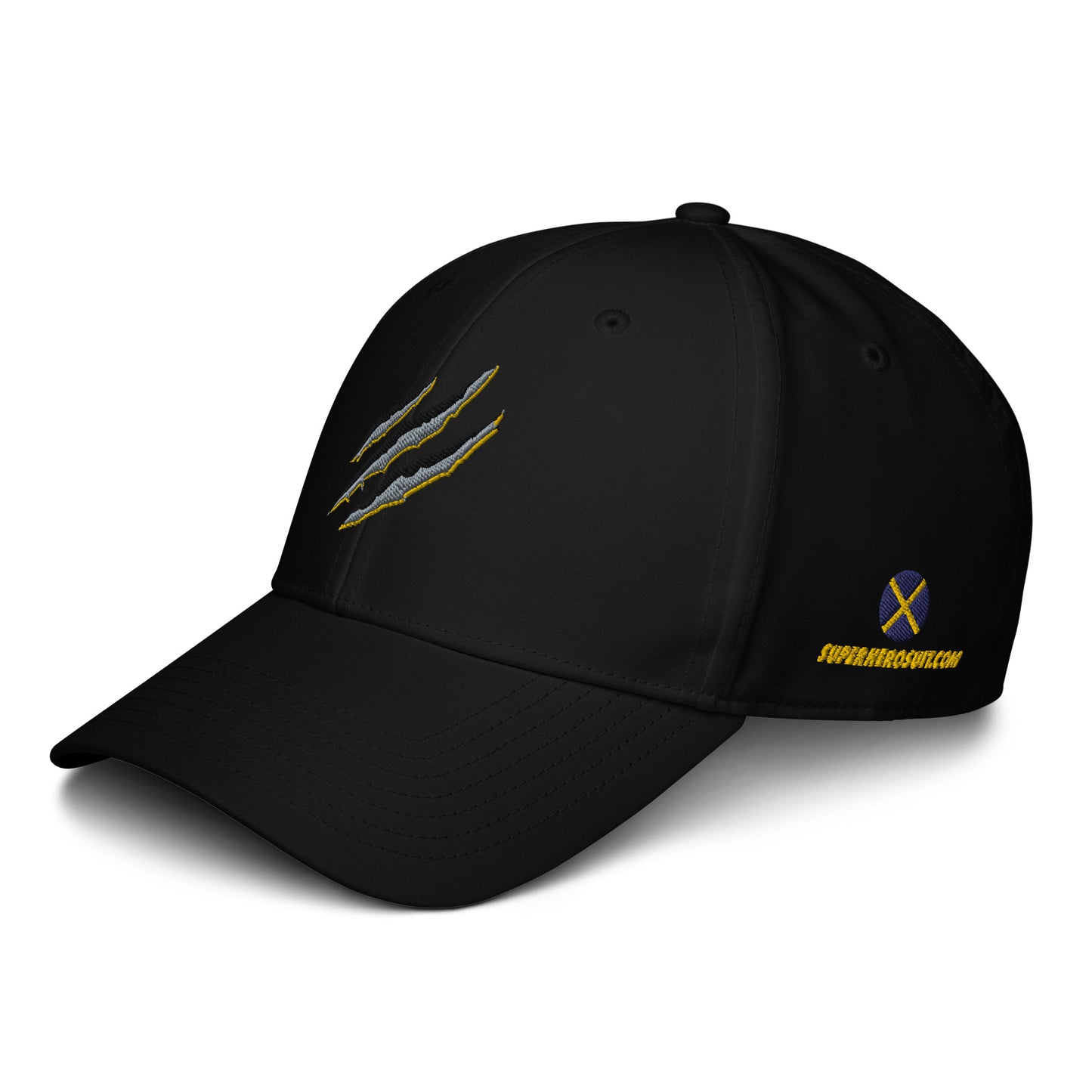 Wolverine Claw Scratch Embroidered adidas Dad Hat