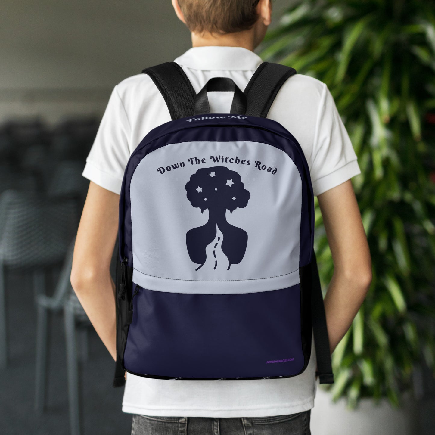 Agatha "Follow Me" Quotes Backpack