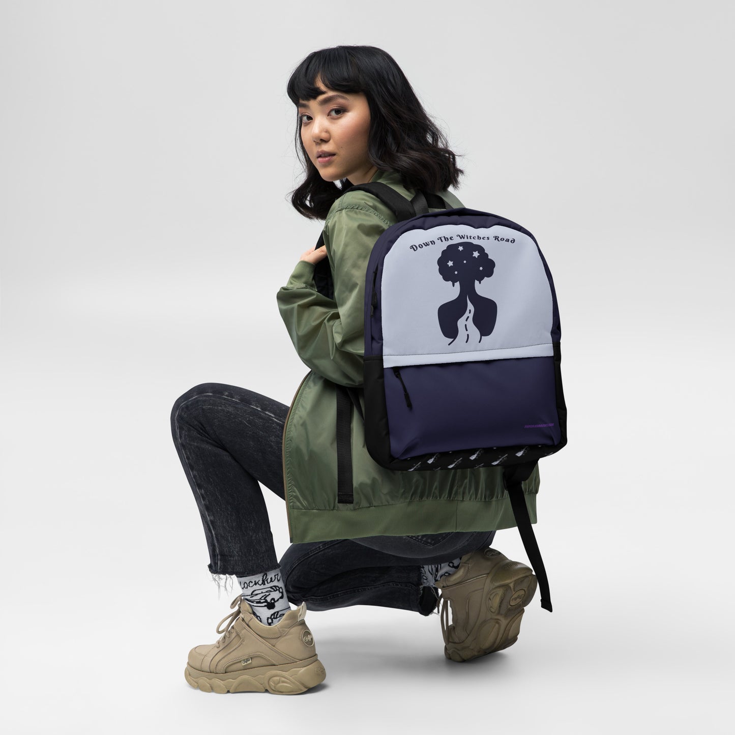 Agatha "Follow Me" Quotes Backpack