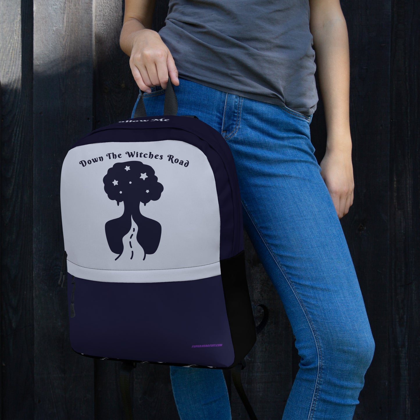 Agatha "Follow Me" Quotes Backpack