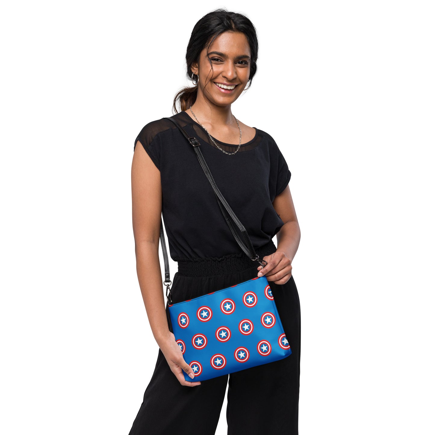 Captain America Shield Crossbody Bag
