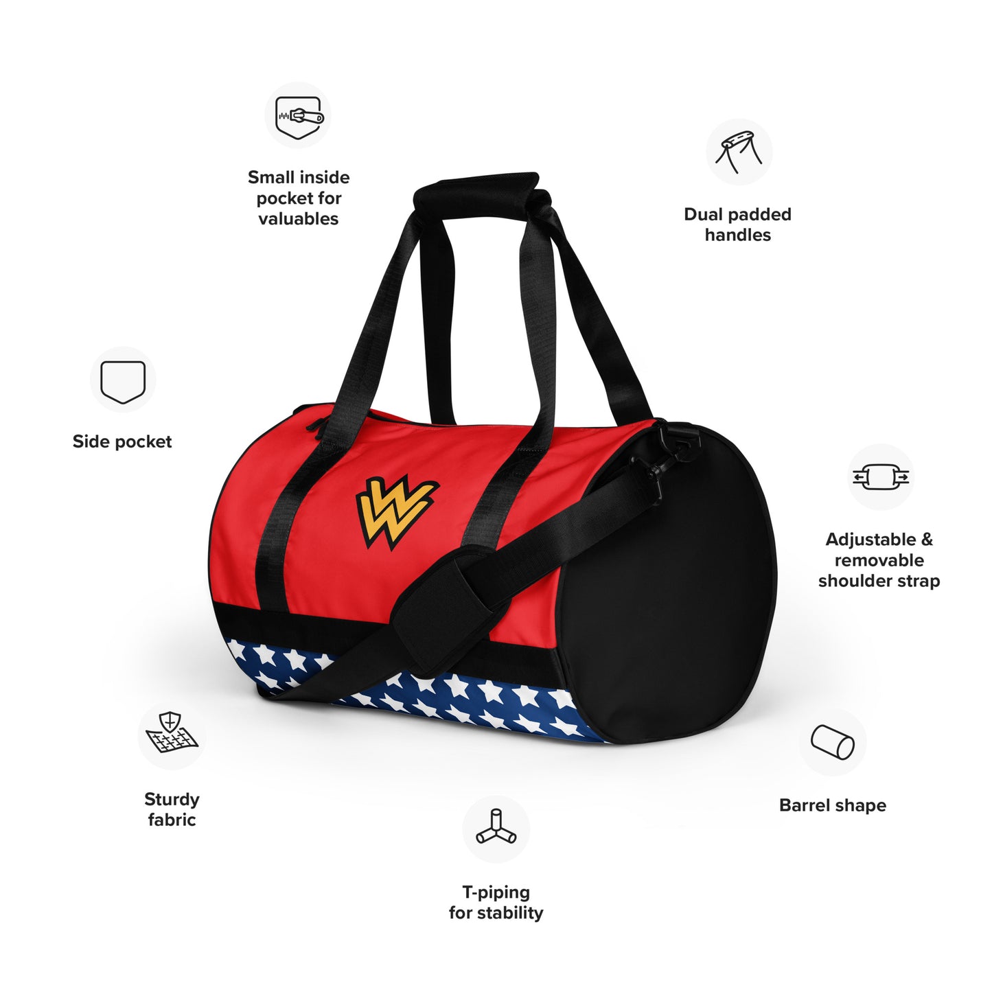 Diana Prince Gym Bag
