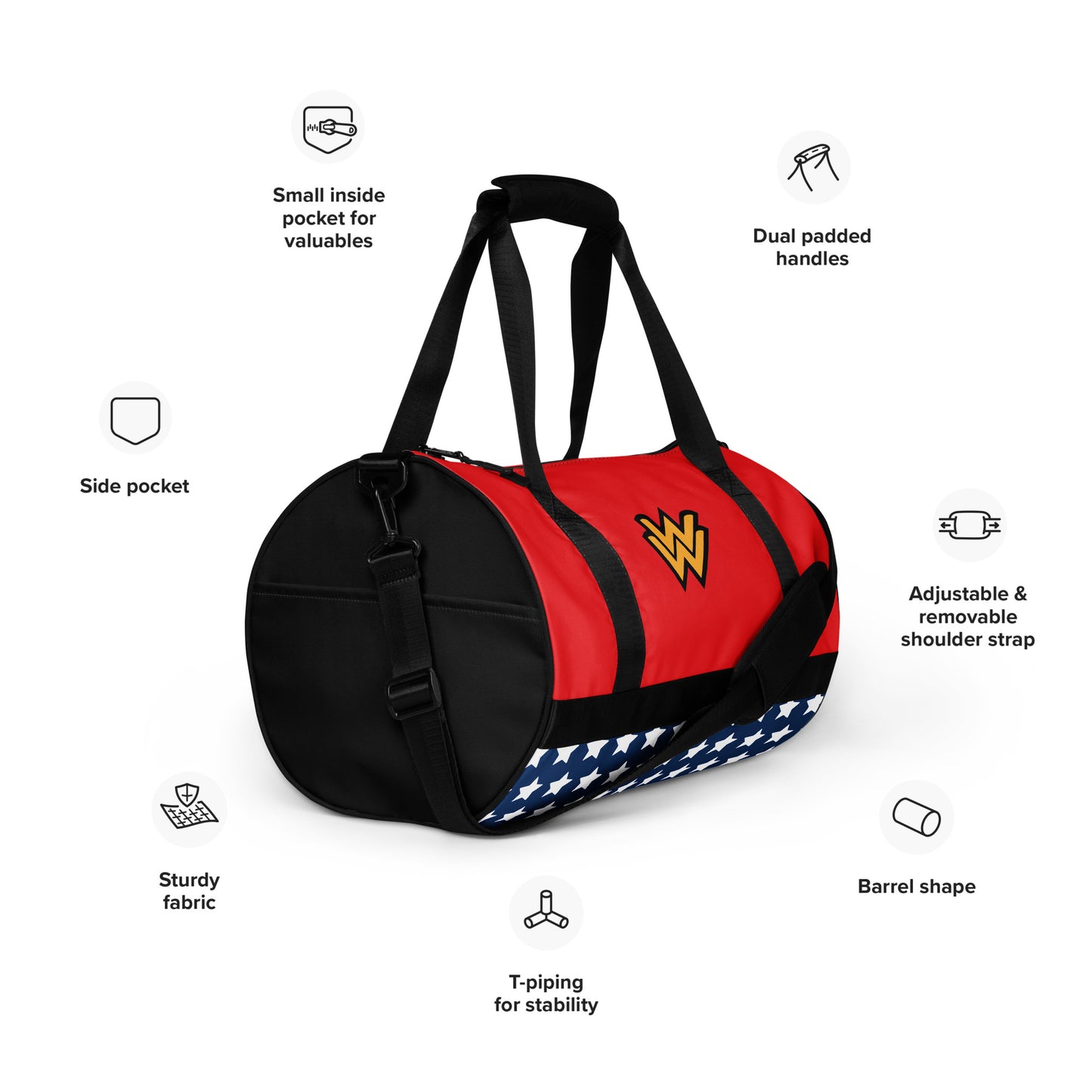 Diana Prince Gym Bag