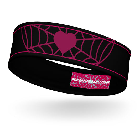 Spider Web Heart Headband