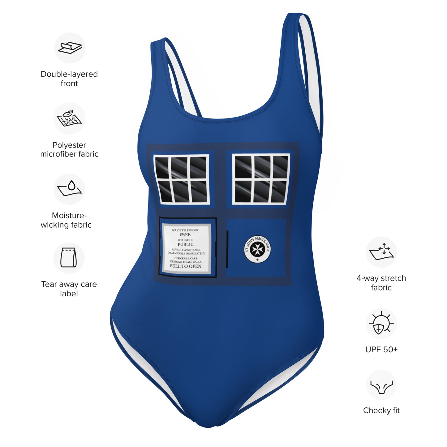 T.A.R.D.I.S One-Piece Swimsuit