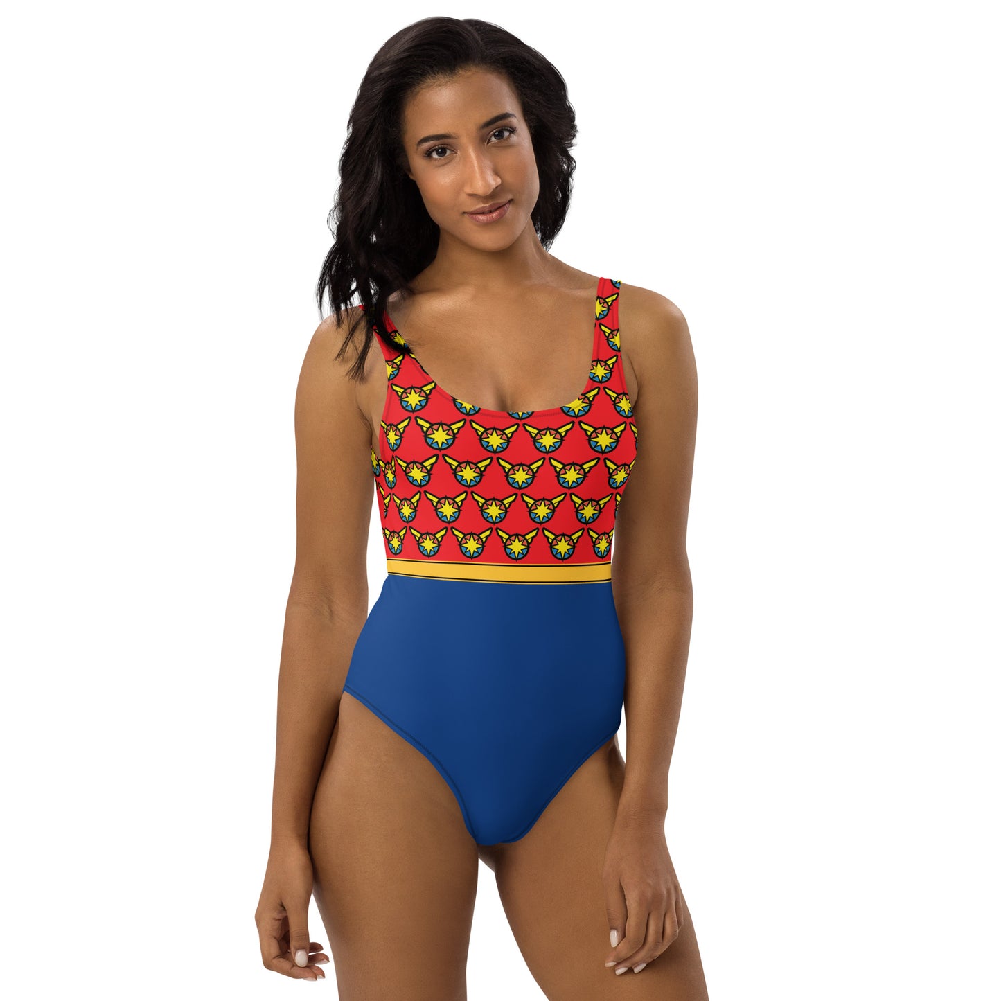 Captain Carol Danvers (Two) One-Piece Swimsuit