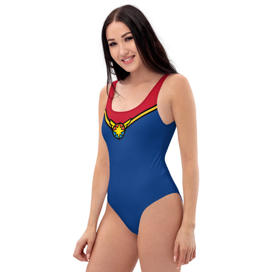 Captain Carol Danvers One-Piece Swimsuit