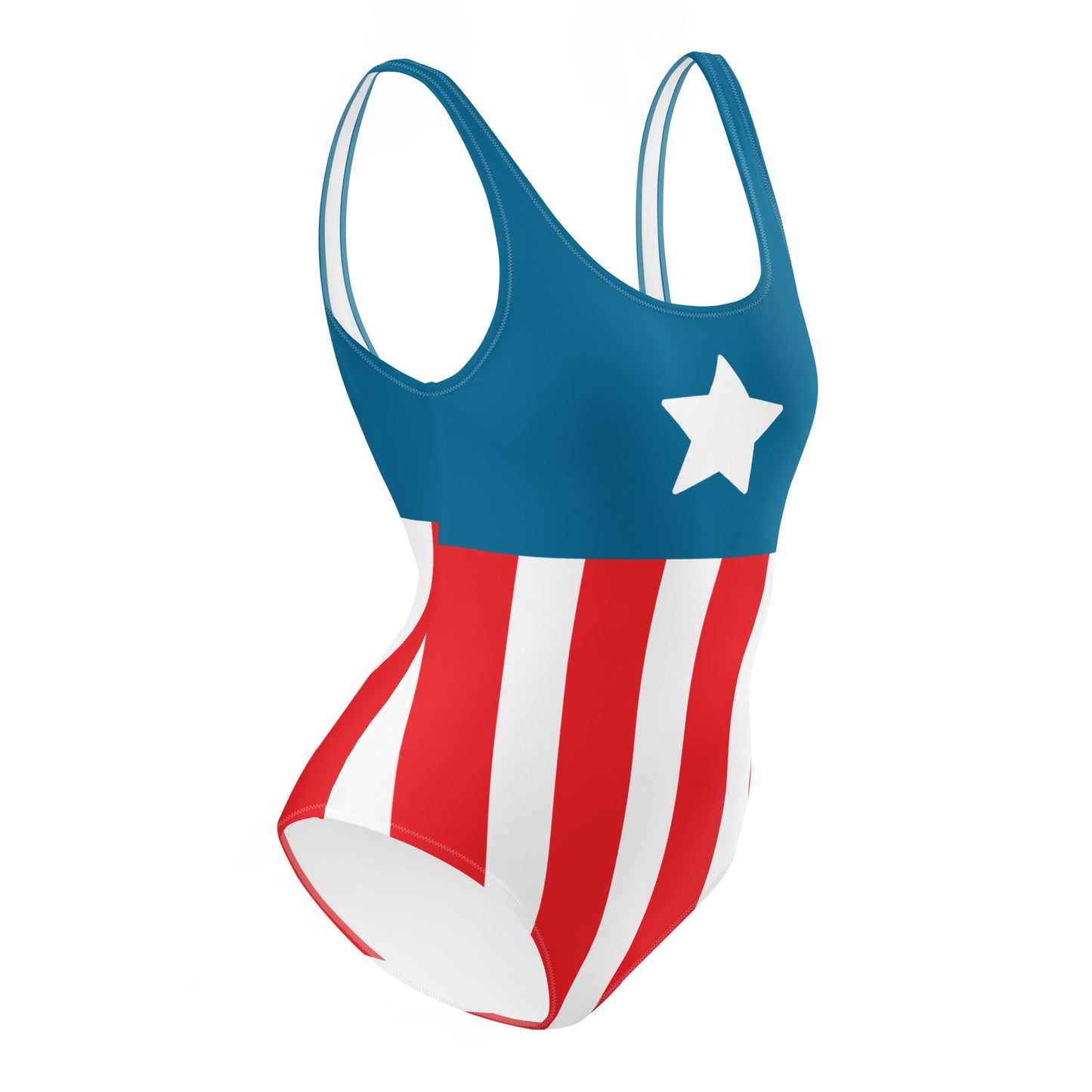 Steve Rogers One-Piece Swimsuit