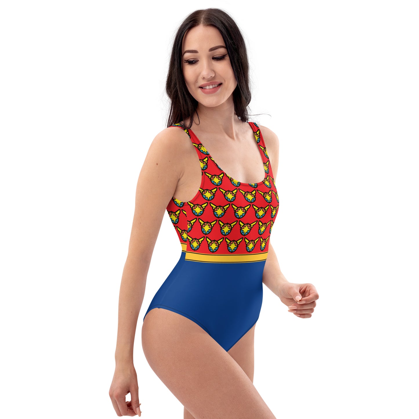 Captain Carol Danvers (Two) One-Piece Swimsuit