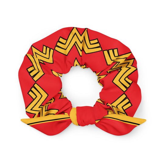 Diana Prince (Red) Recycled Scrunchie