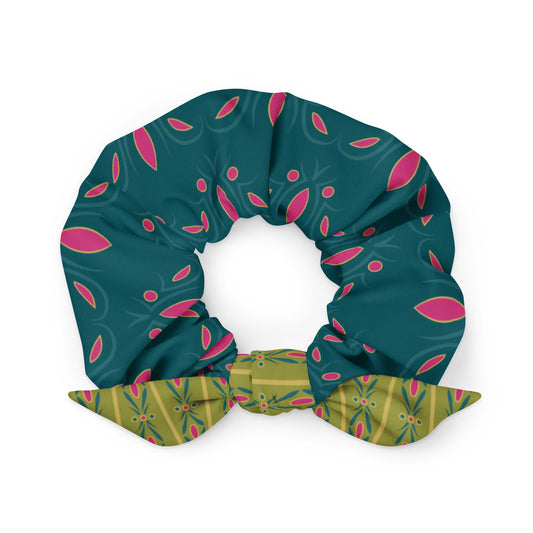 Ice Princess Recycled Scrunchie