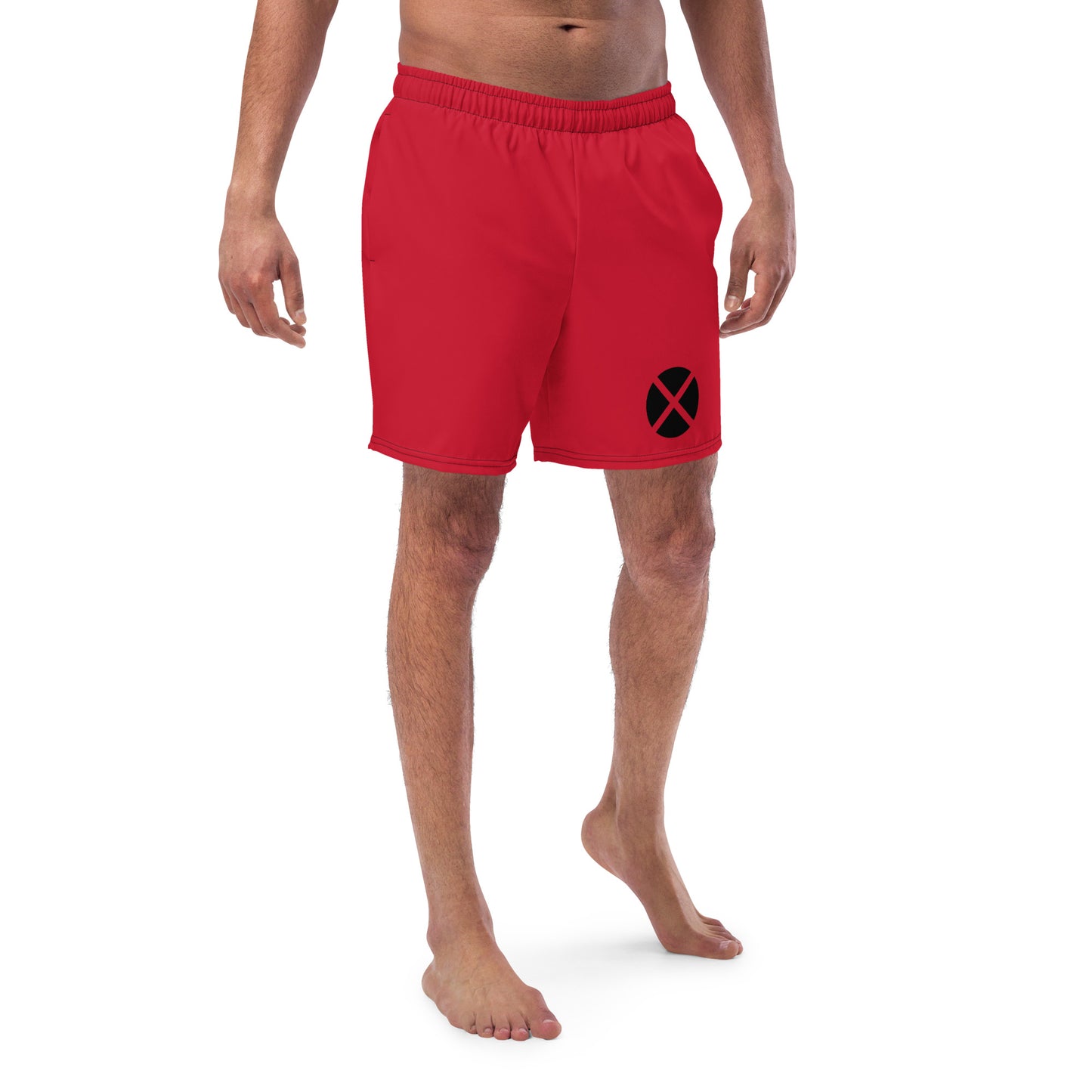 Xavier's School (Red) Swim Trunks