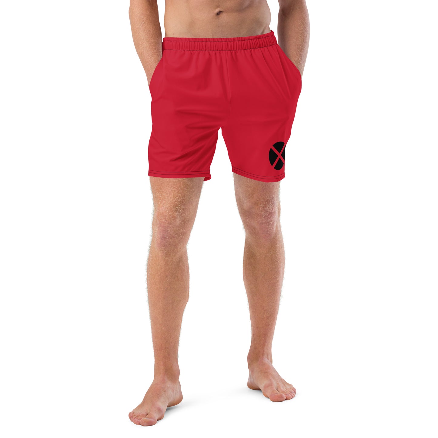 Xavier's School (Red) Swim Trunks