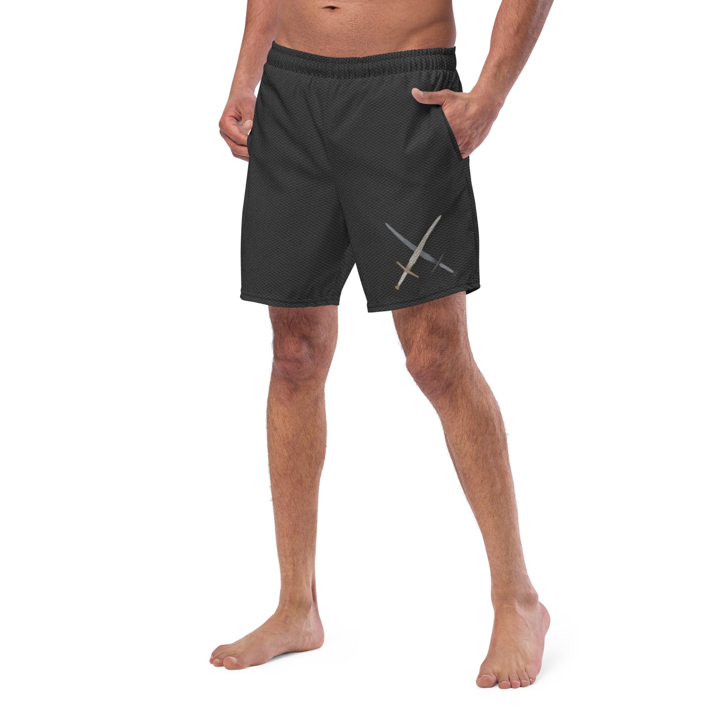 Two Swords of Geralt Swim Trunks