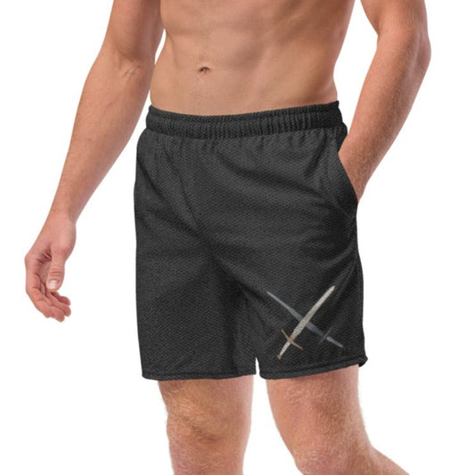 Two Swords of Geralt  Swim Trunks