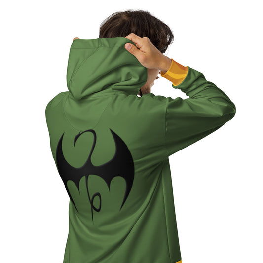 Danny Rand The Fist Costume Unisex Zip-Up Hoodie