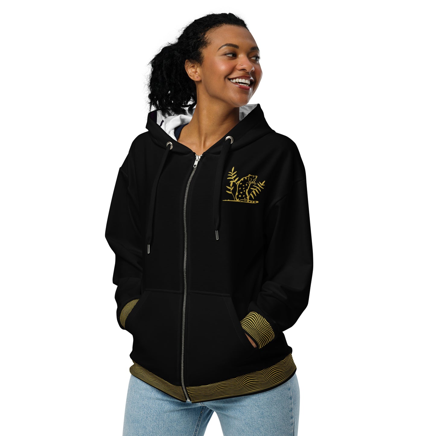 Black Panther Ancestral Plane Unisex Zip-Up Hoodie