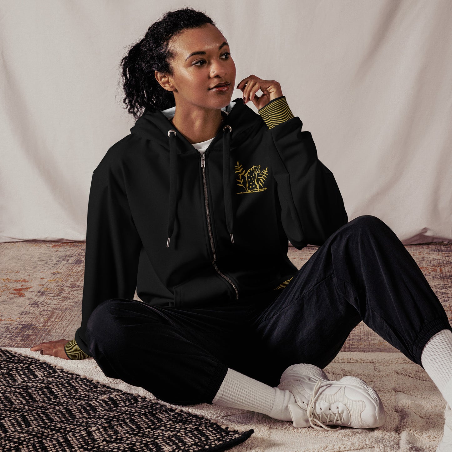 Black Panther Ancestral Plane Unisex Zip-Up Hoodie