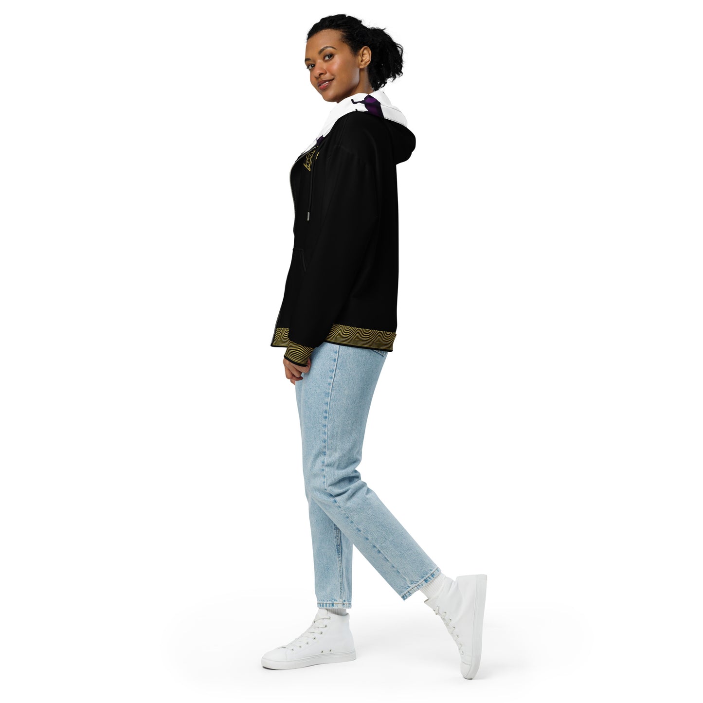 Black Panther Ancestral Plane Unisex Zip-Up Hoodie