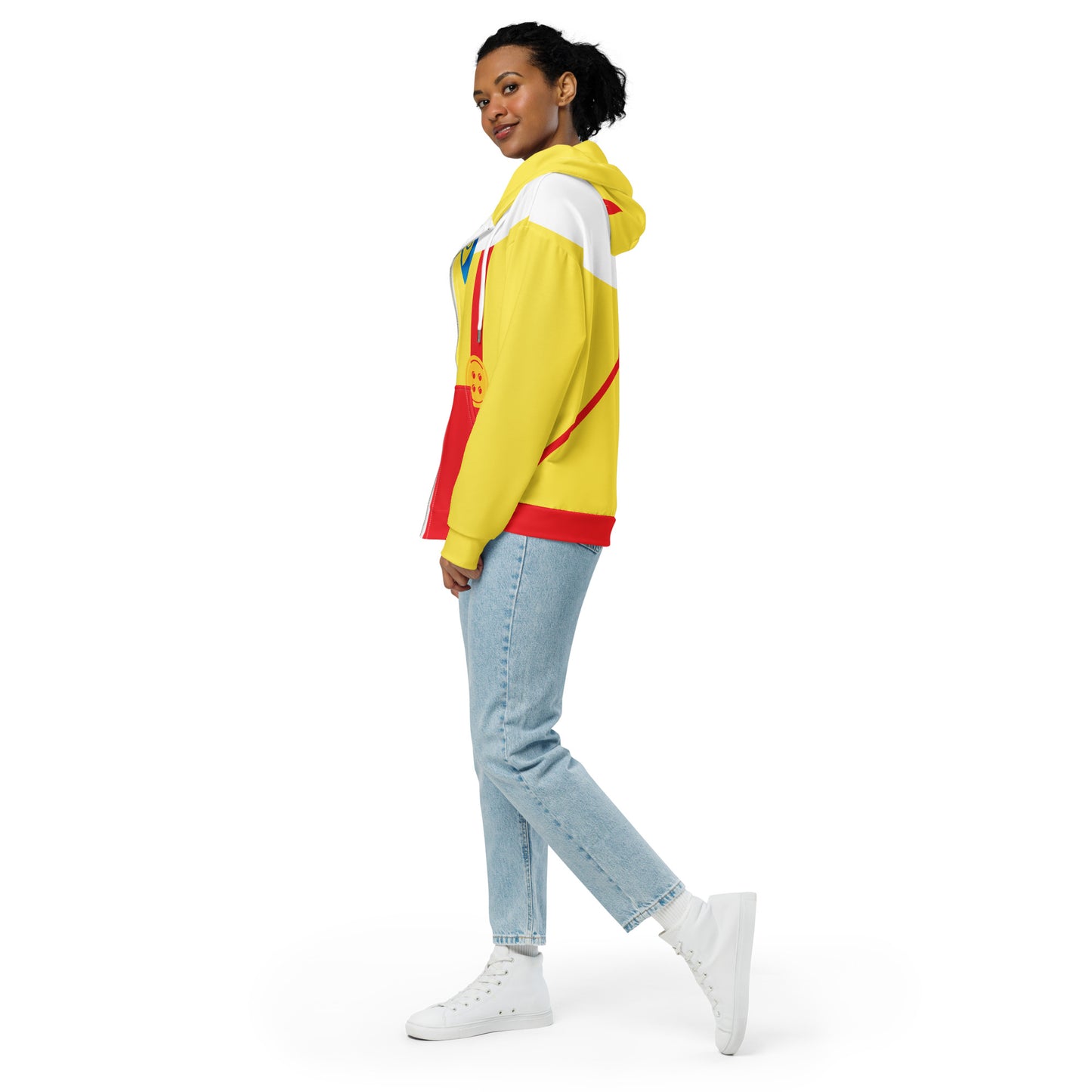 Real Boy Puppet Costume Unisex Zip-Up Hoodie