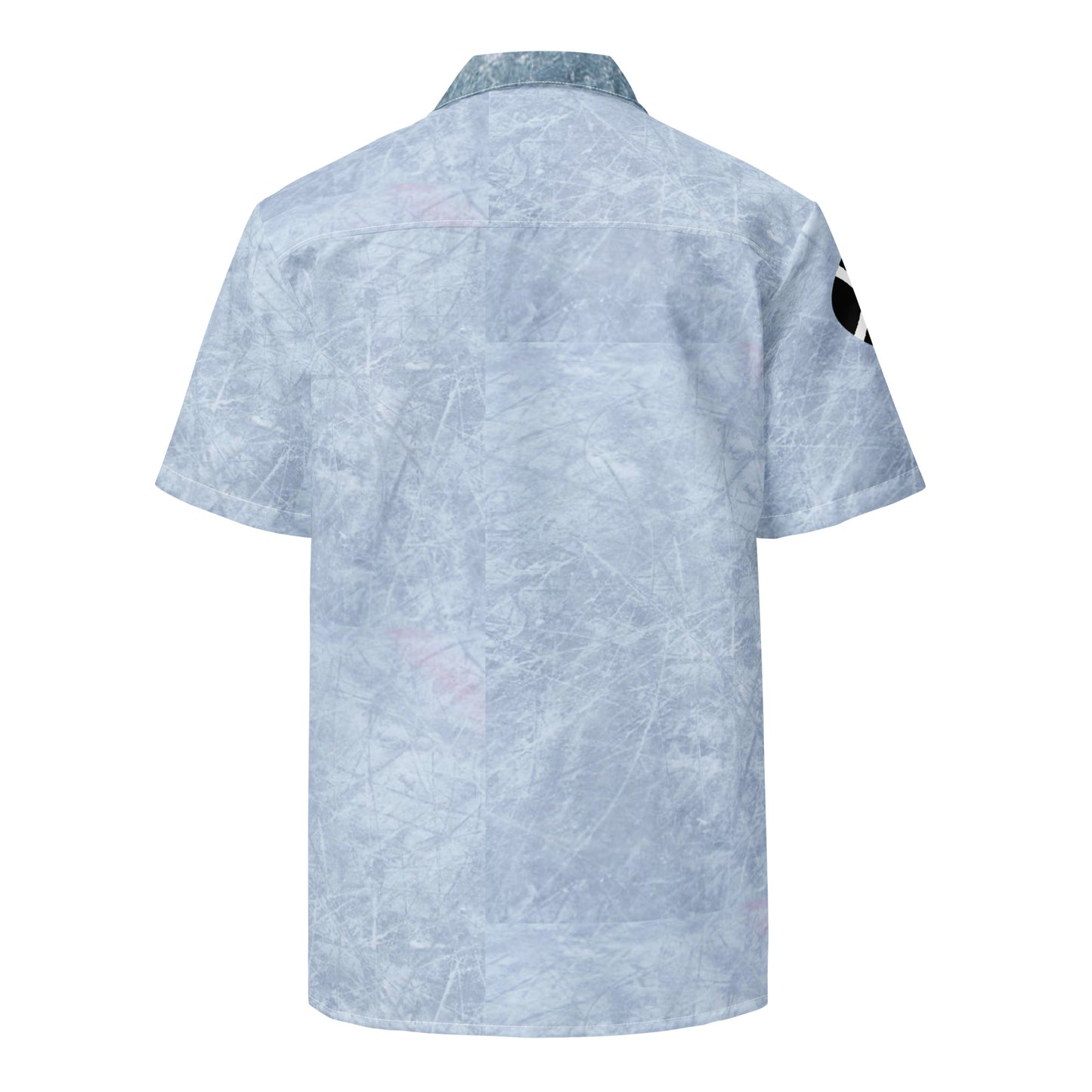 Iceman Costume Short Sleeve Button Shirt