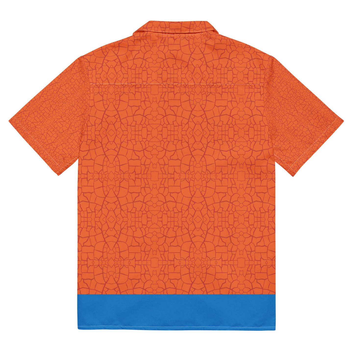 Fantastic Ben Grimm The Thing Costume Short Sleeve Button Shirt