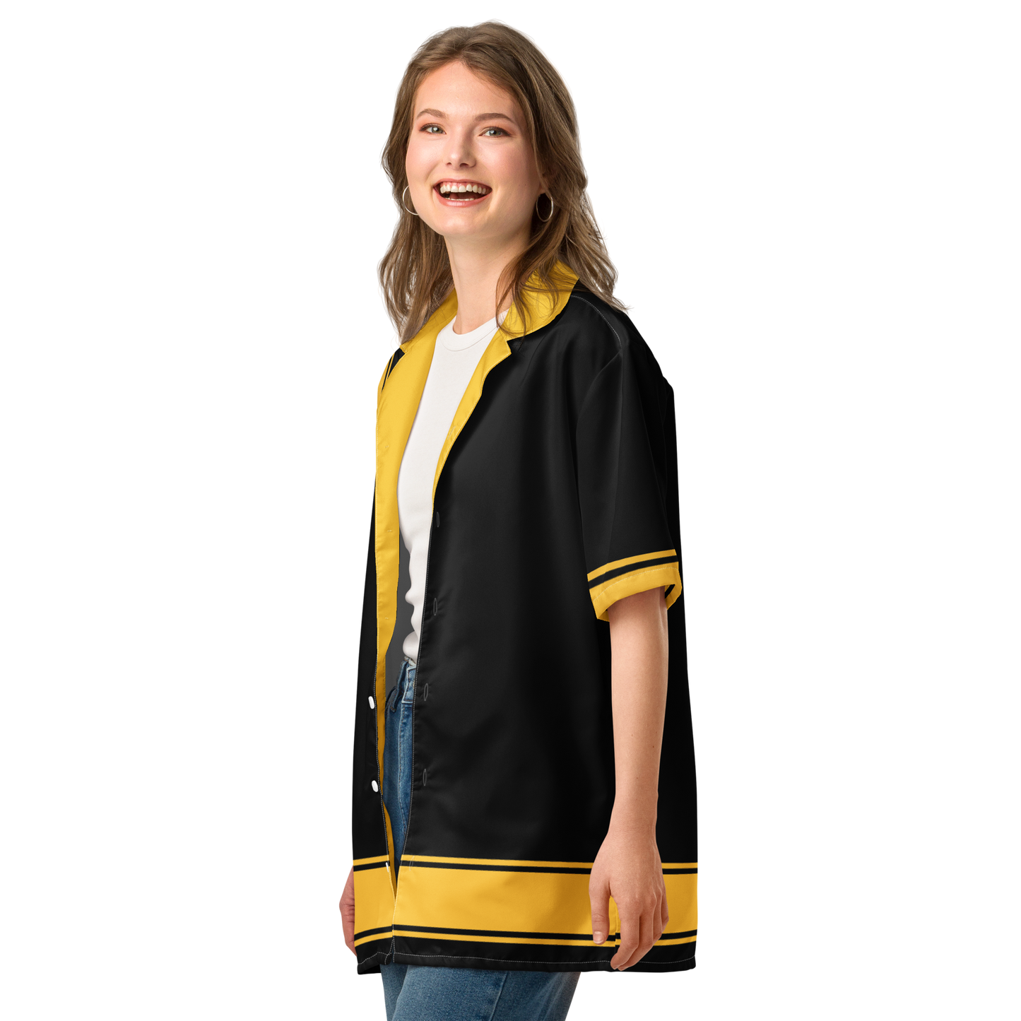 Storm (Black Suit Variant) Costume Short Sleeve Button Shirt