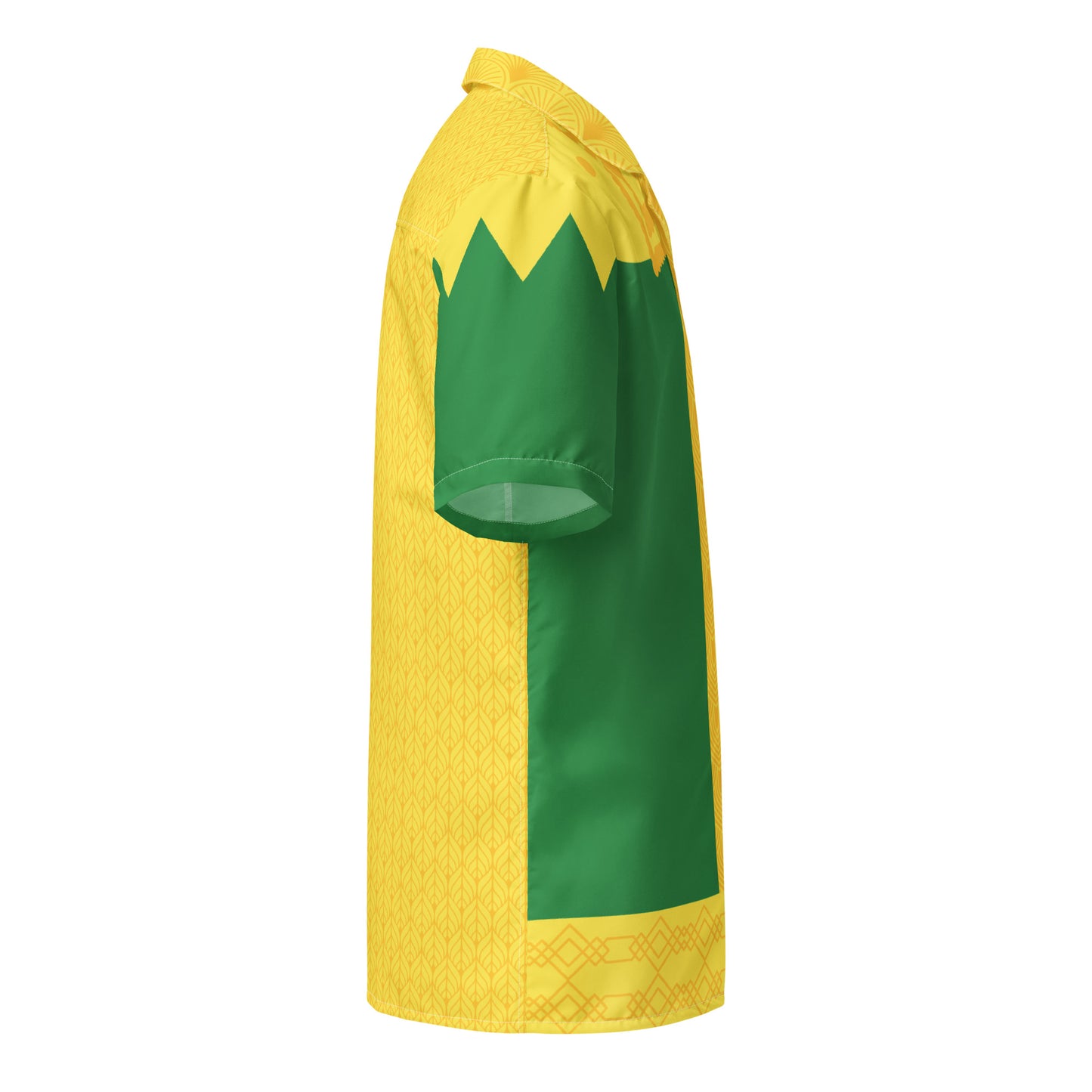 Classic Loki Costume Short Sleeve Button Shirt