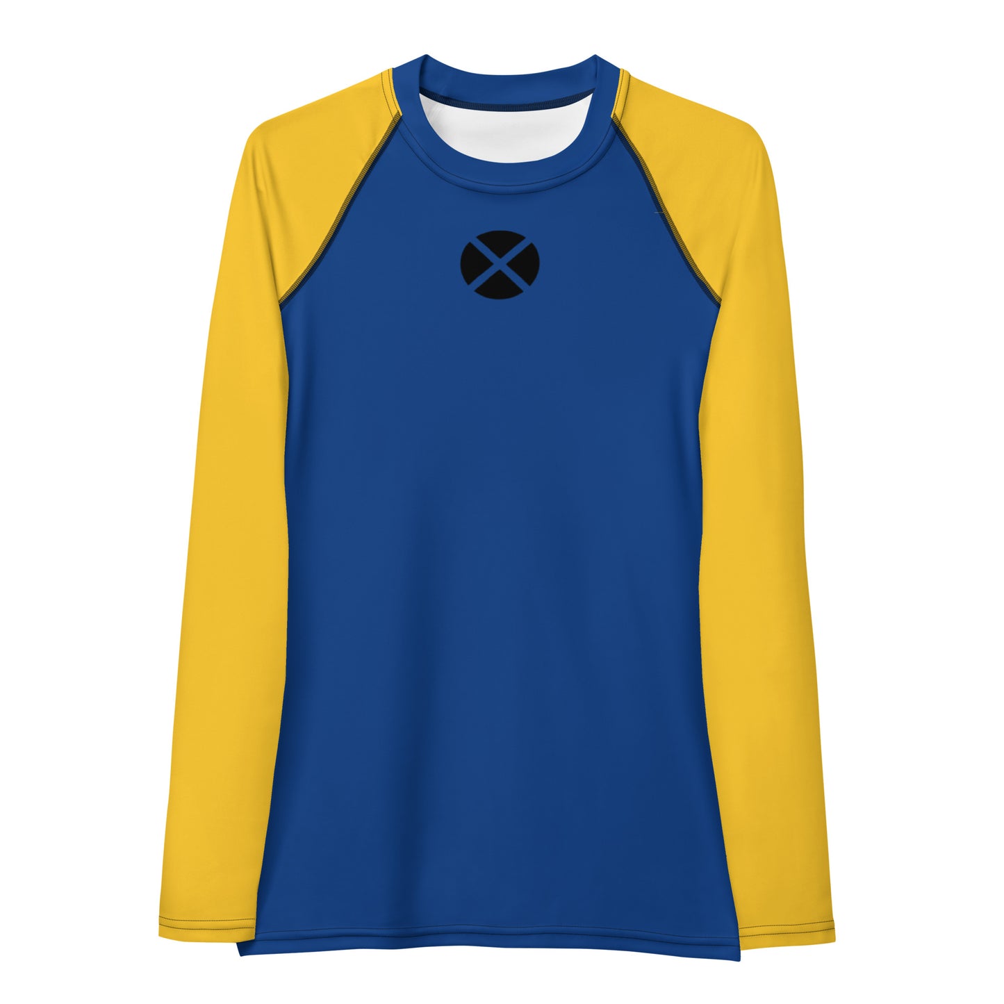 Xavier's School "Blue and Gold" (Dark) Women's Rash Guard