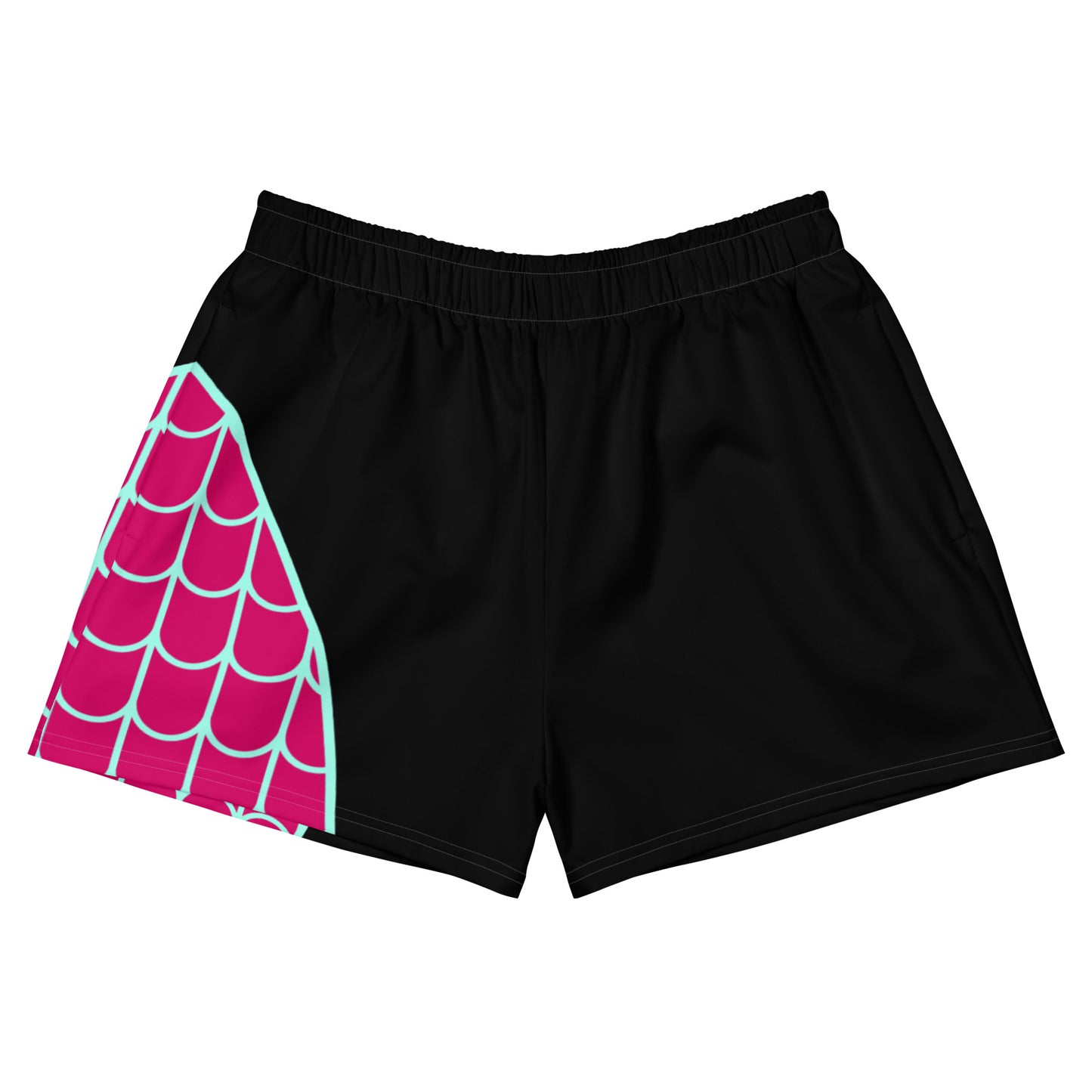 Spider-Gwen Women’s Recycled Athletic Shorts (Black)