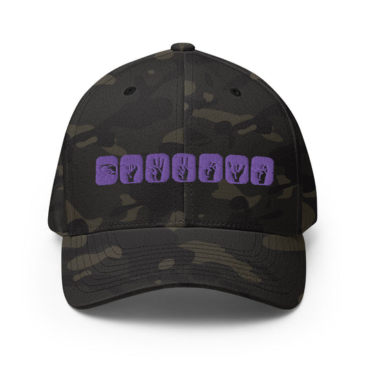 Clint Barton ASL Embroidered Structured Twill Hat