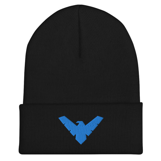Dick Grayson Embroidered Cuffed Beanie
