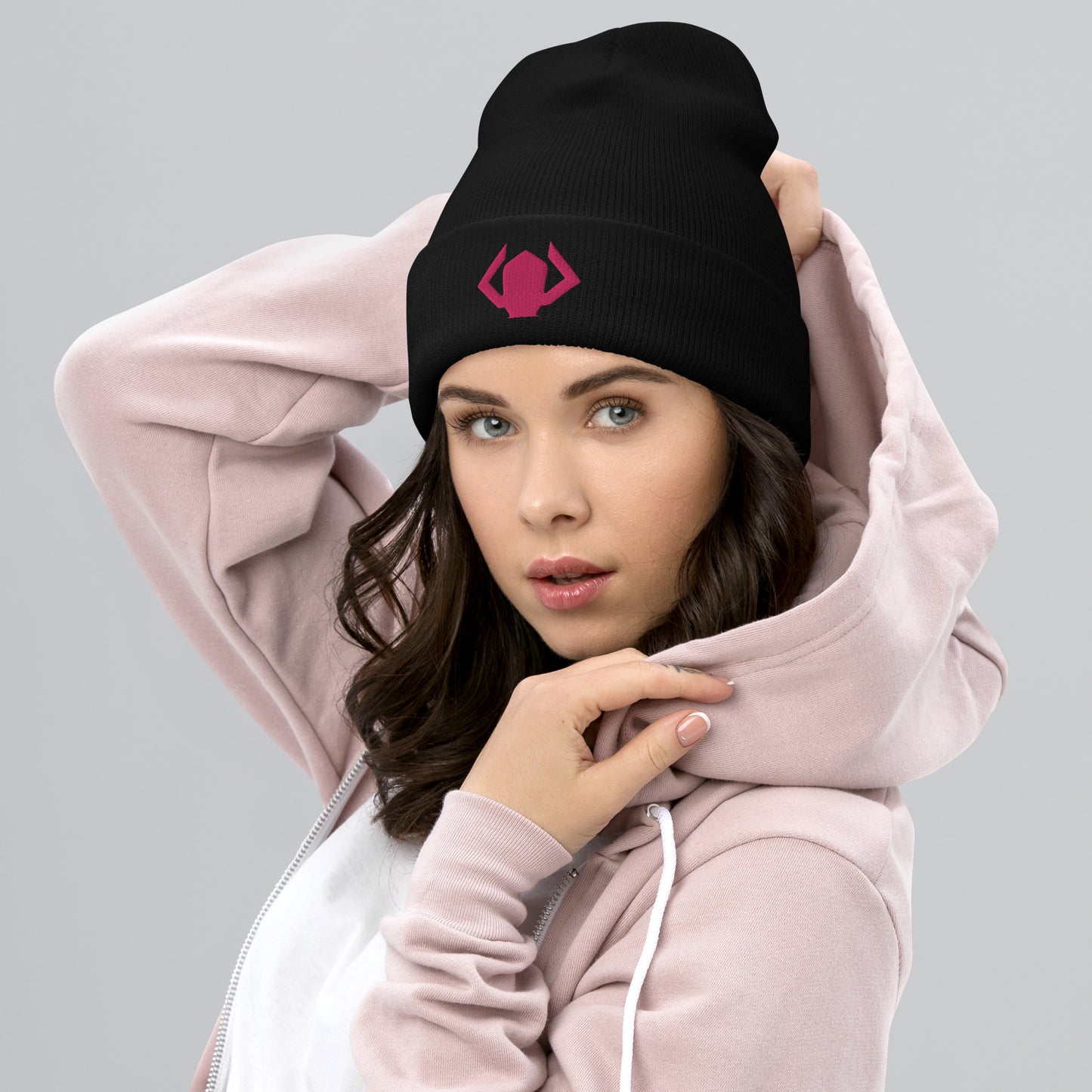 Galactus Embroidered Cuffed Beanie
