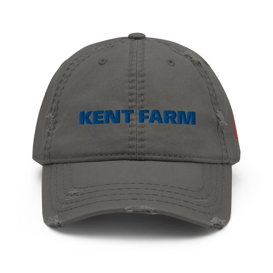 Kent Farm Embroidered Distressed Hat