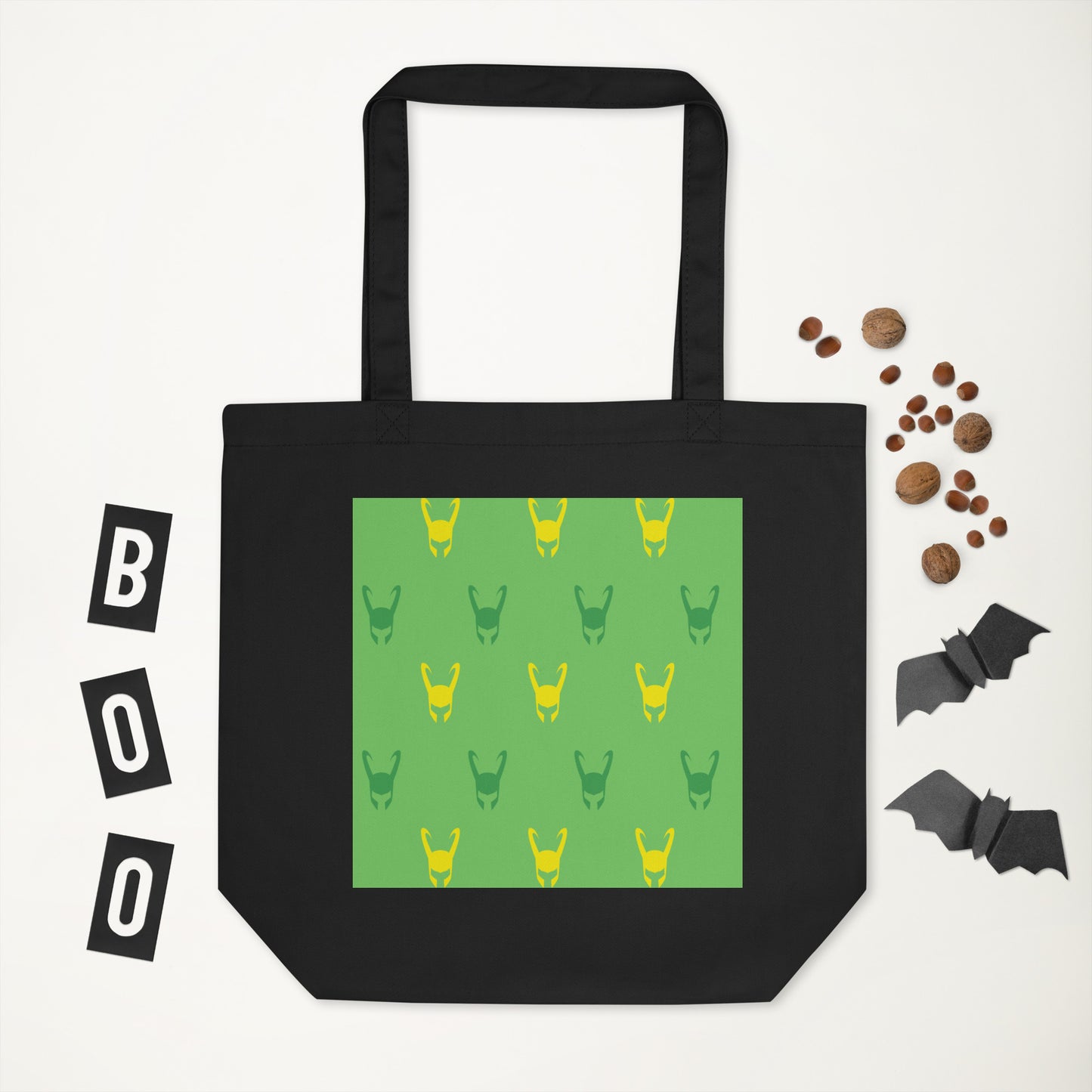 Loki Helmet Organic Tote Bag