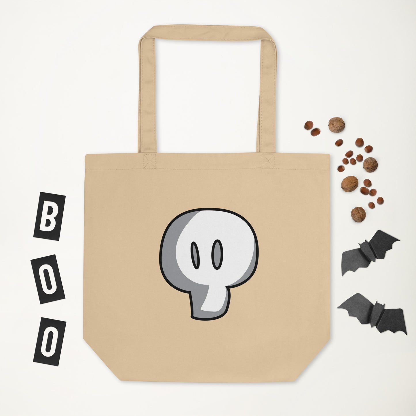 Mystique Skull Organic Tote Bag