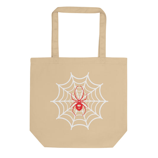 Spiderweb Organic Tote Bag