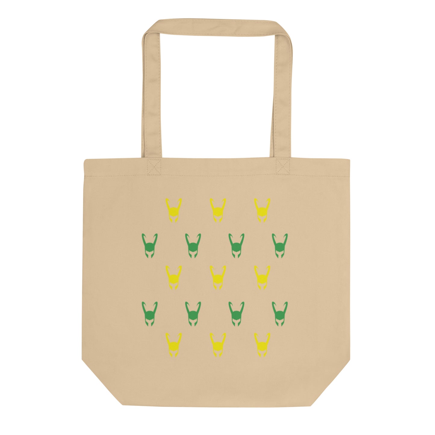 Loki Helmet (Two) Organic Tote Bag