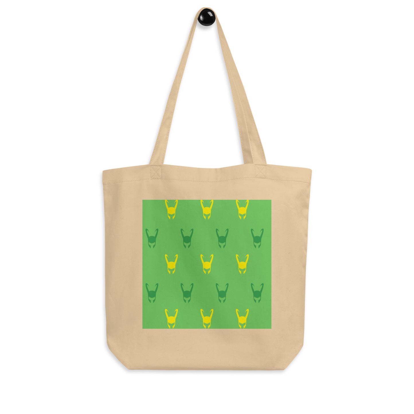 Loki Helmet Organic Tote Bag