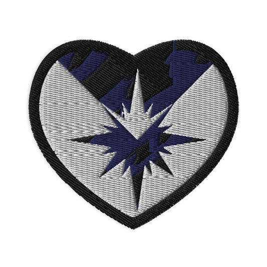 Monica Rambeau Logo (Heart) Embroidered Iron-on/Sew-on Patch