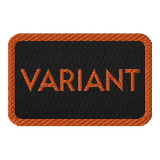 TVA Variant Embroidered Iron-on/Sew-on Patch