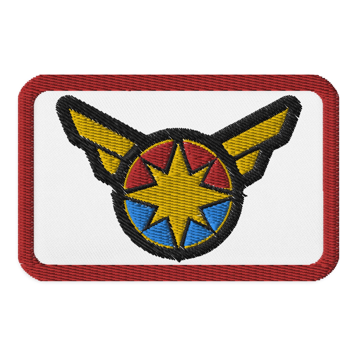 Captain Carol Danvers Embroidered Iron-on/Sew-on Patch