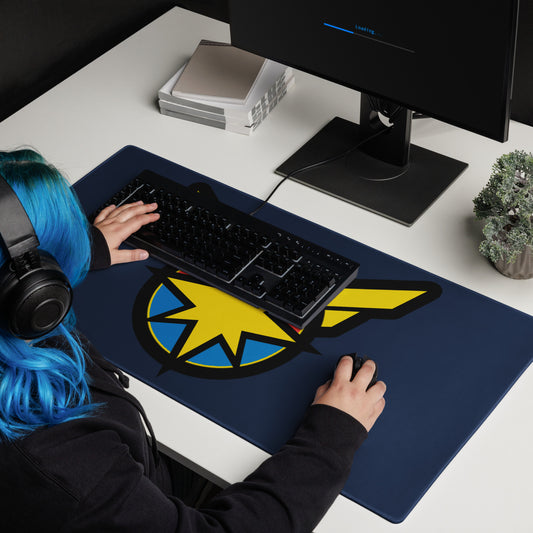 Captain Carol Danvers Higher Further Faster Gaming Mouse Pad