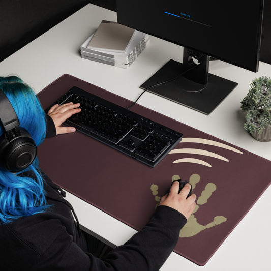 Echo Handprint Gaming Mouse Pad