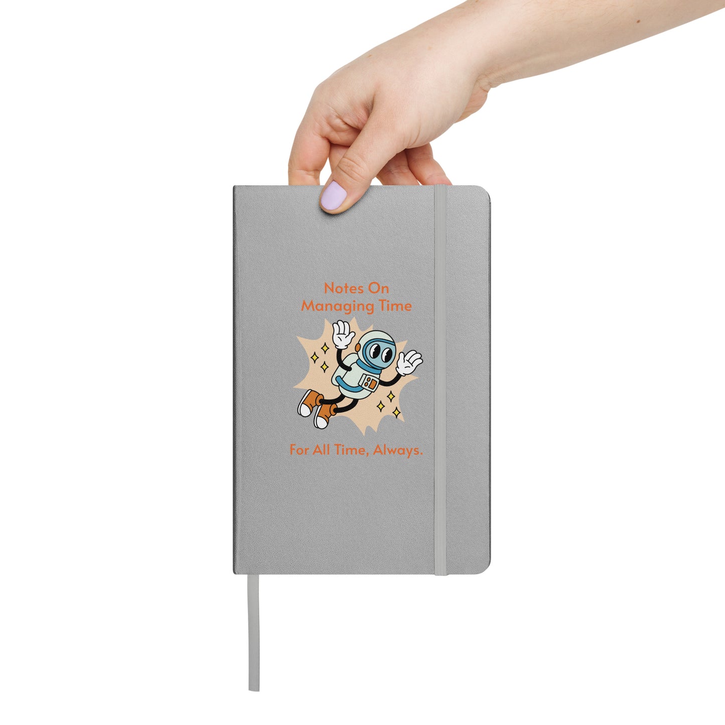 Loki's Managing Time "For All Time, Always." Hardcover Notebook