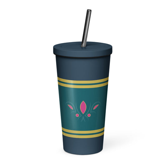 Ice Princess Insulated 20oz Tumbler with Straw