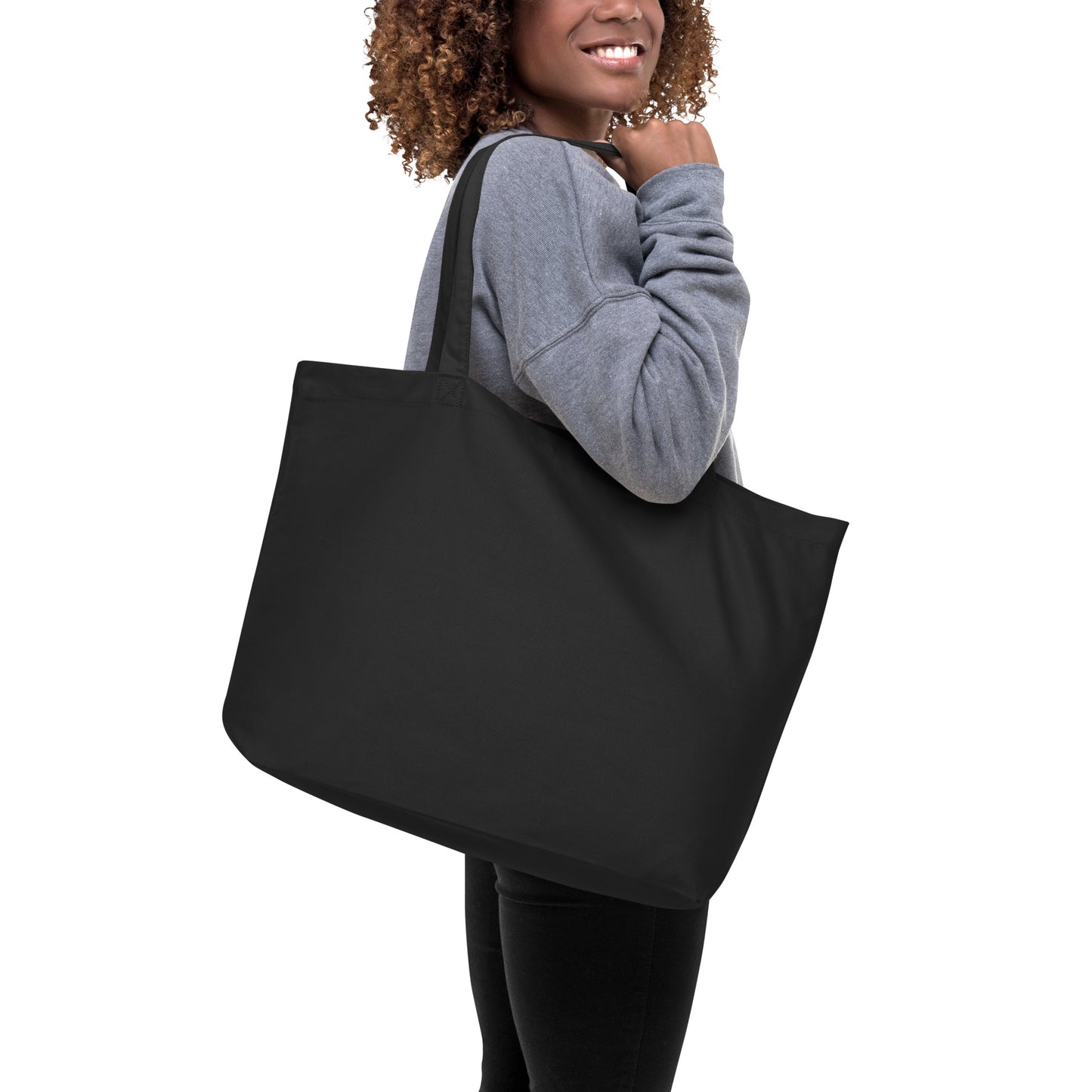 Nightcrawler "BAMF" Large Organic Tote Bag