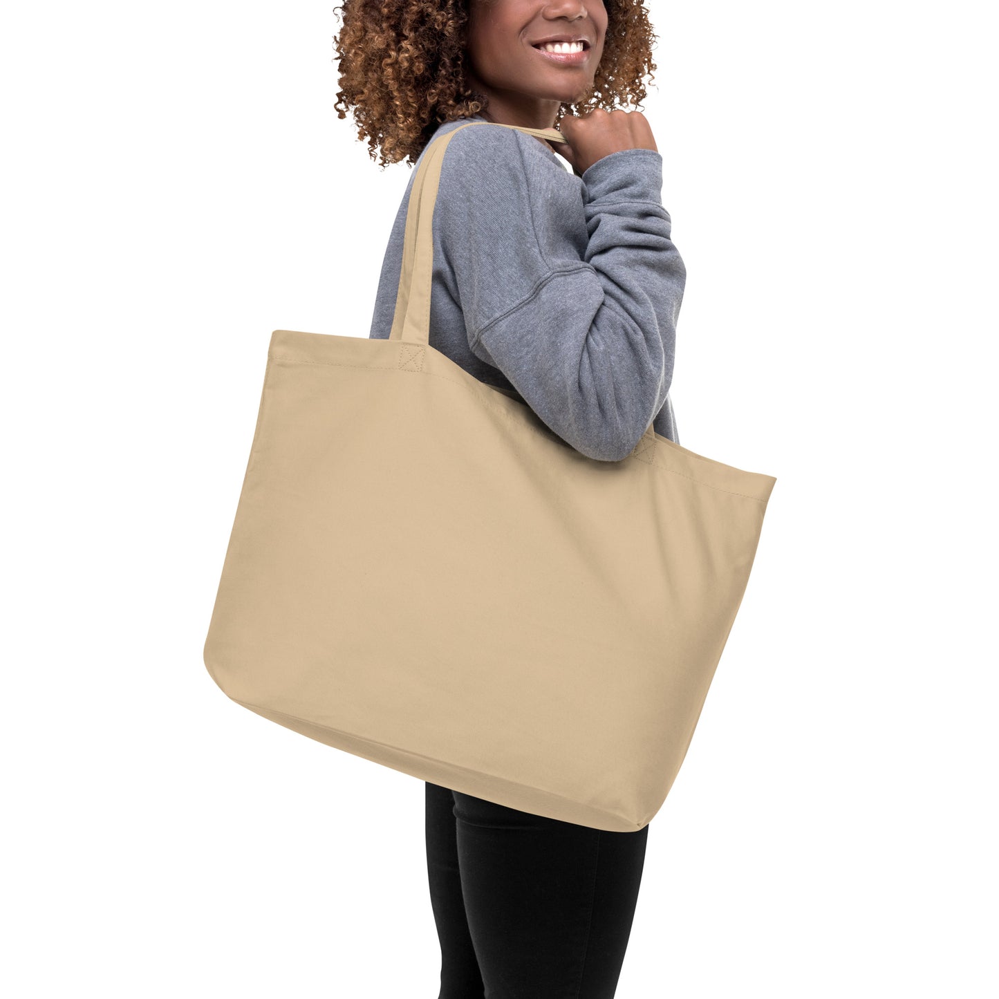 Nightcrawler "BAMF" Large Organic Tote Bag