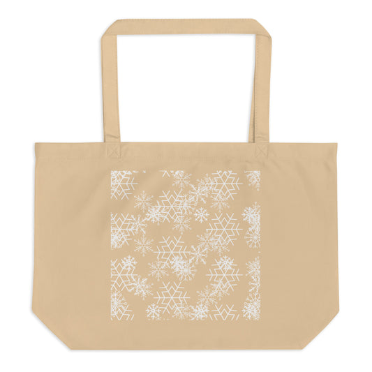 Ice Queen Large Organic Tote Bag